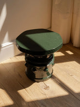 Serax Dark Green Clara 08 Ceramic Side Table