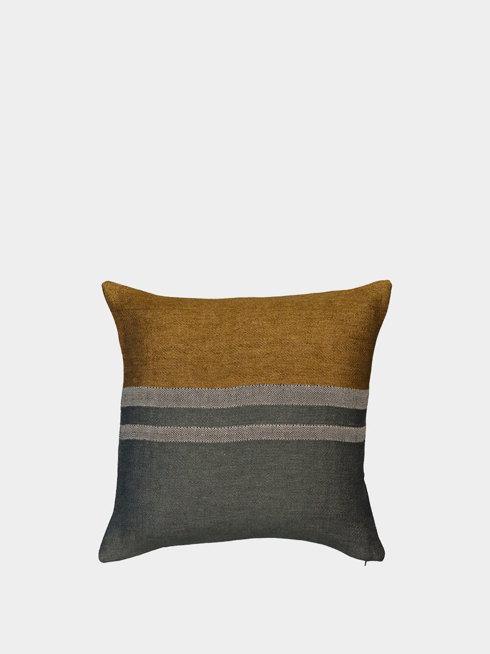 Belgian Linen Striped Cushion Cover