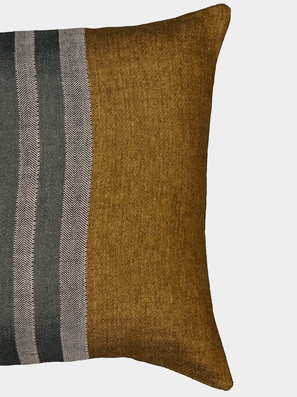 Belgian Linen Striped Cushion Cover