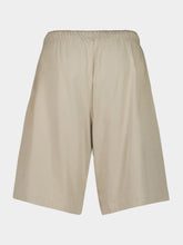 Fear Of God Essentials Timber Beige Jersey Cotton Shorts