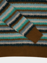 Piacenza 1733 Multicolour Brushed Cashmere Crewneck Jumper