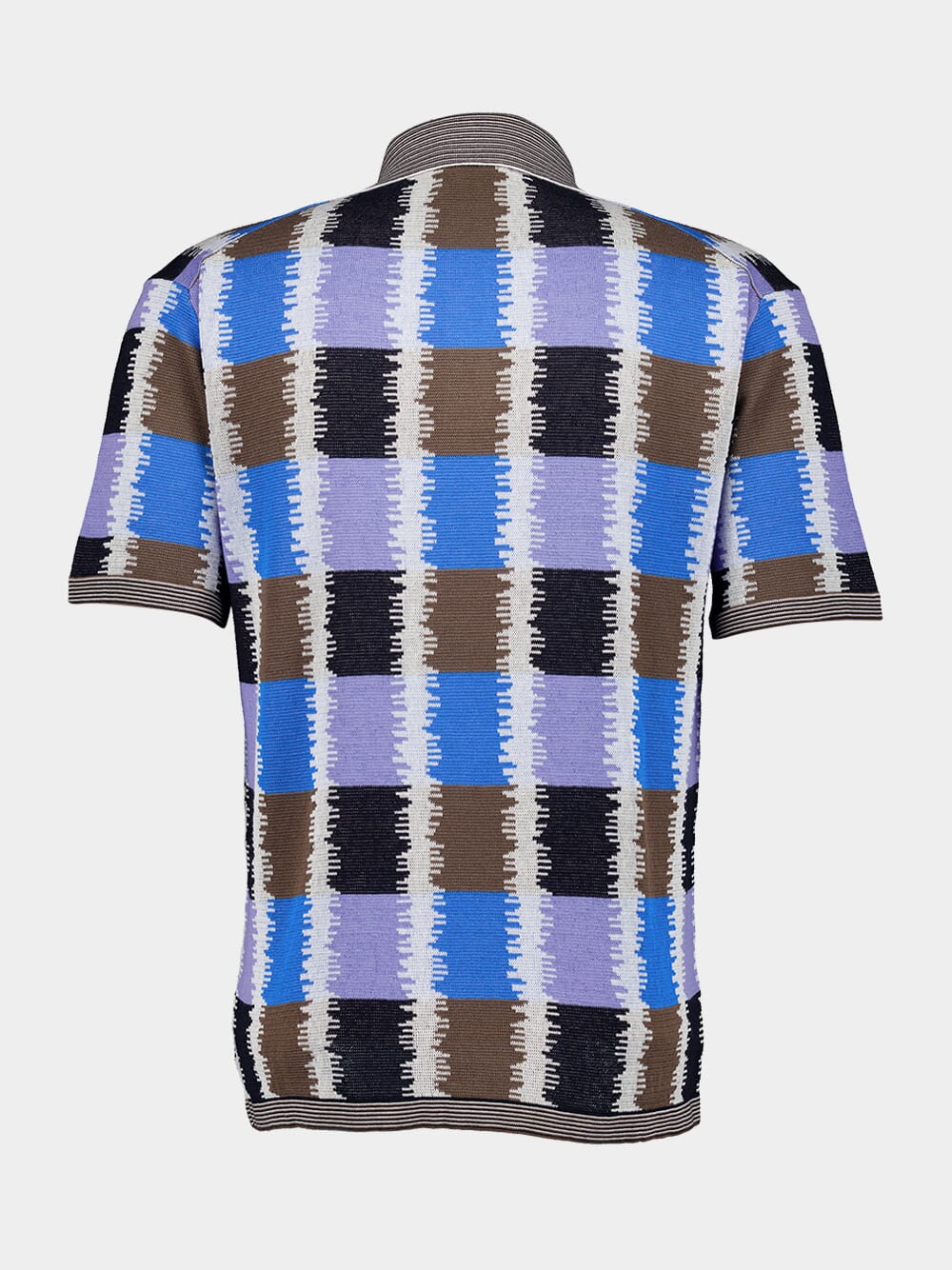 Checked Cotton Polo Shirt