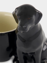 Quail Ceramics Black Labrador Egg Cup