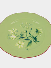 Ginori 1735 Florenza Acanto Green Dessert Plate