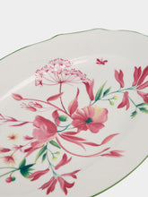 Ginori 1735 Florenza Malva Pink Oval Platter