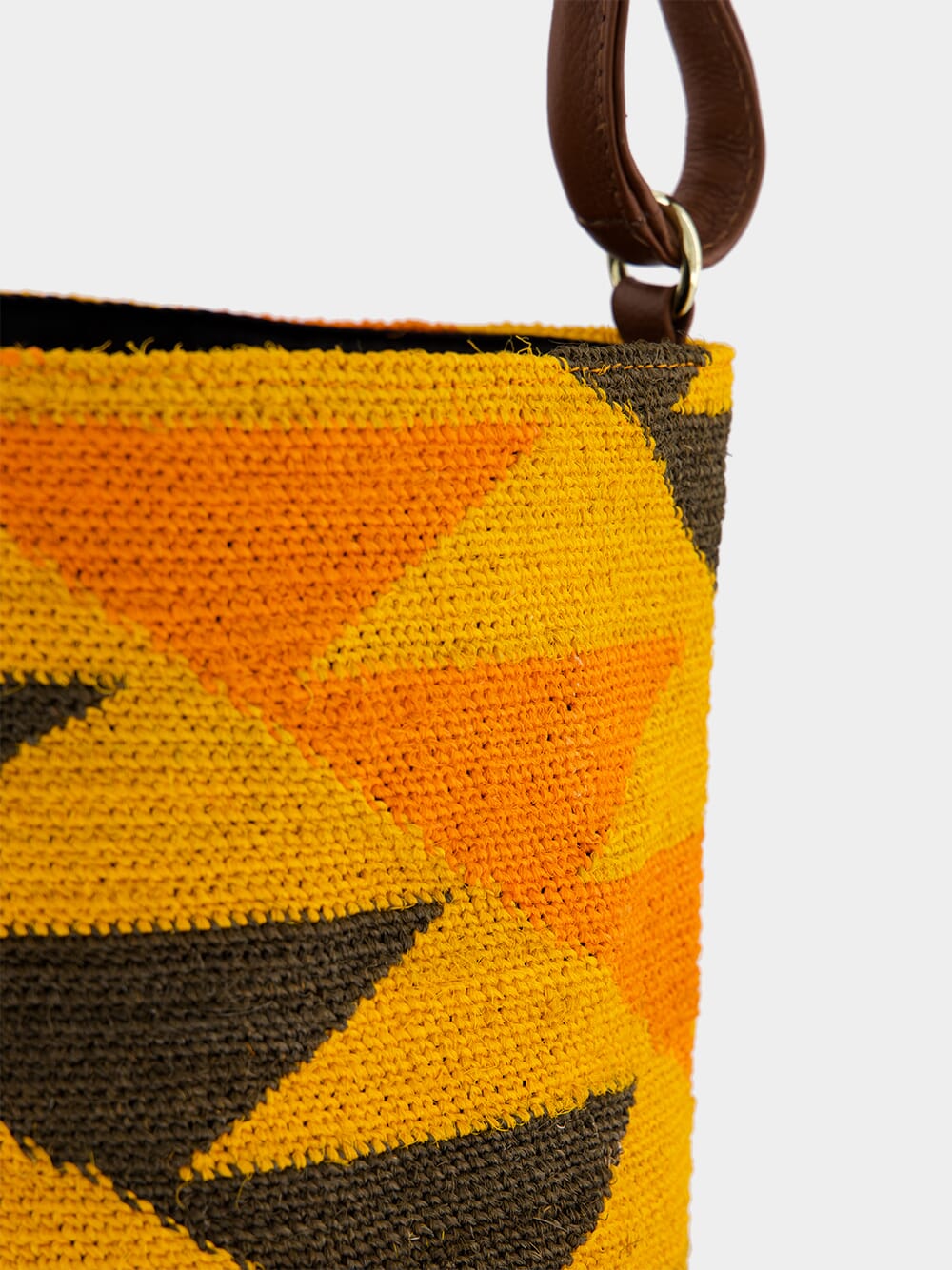 Shigra Sisal Bucket Bag