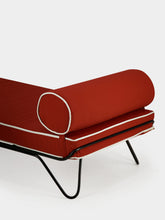 Honoré Red Croisette Outdoor Bolster