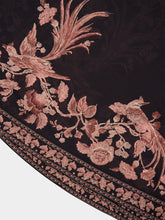 Zimmermann Black Bird Floral Waverly Wrap Dress