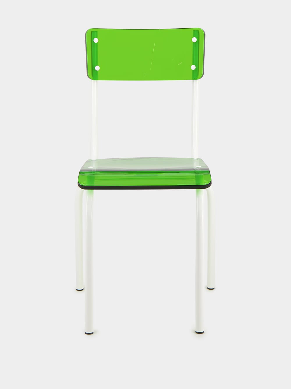 Green Pop Acrylic Glass Chair