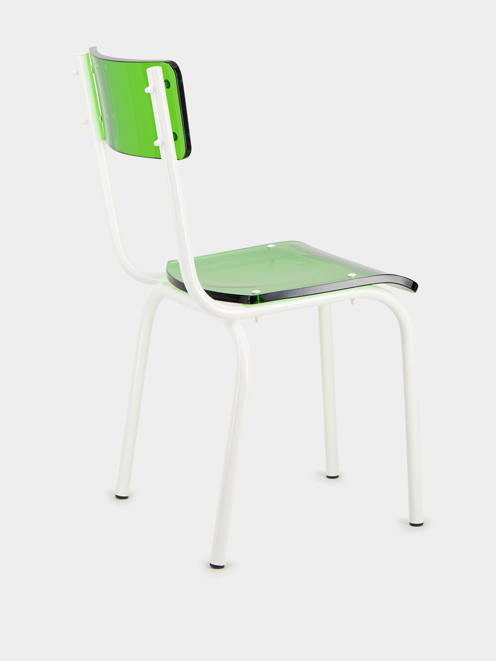 Green Pop Acrylic Glass Chair