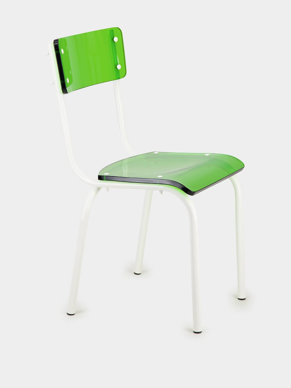 Green Pop Acrylic Glass Chair