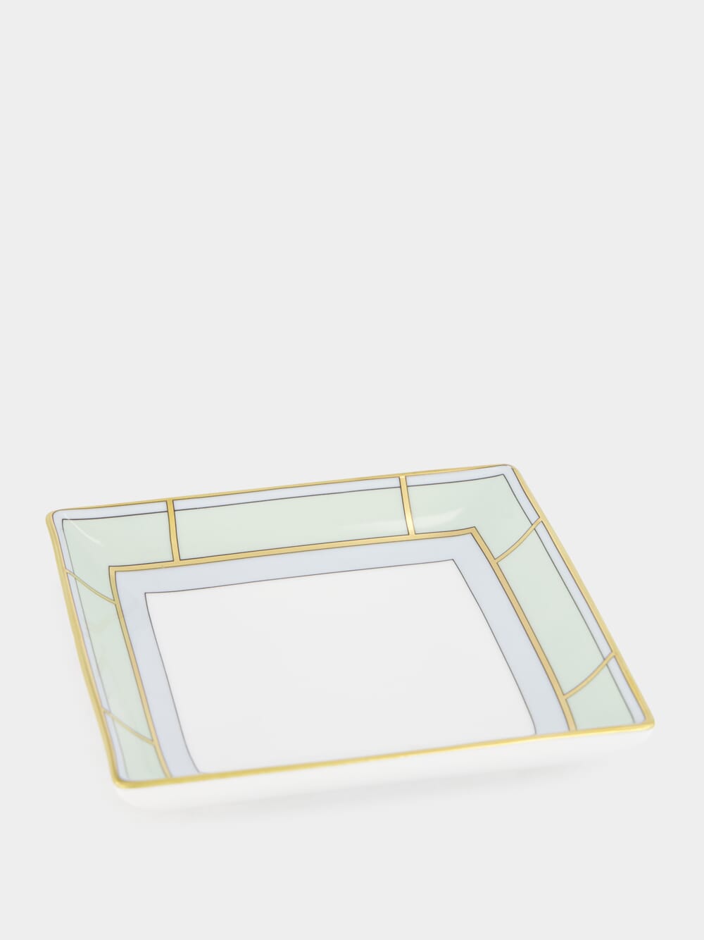 Verde Porcelain Diva Square Tray