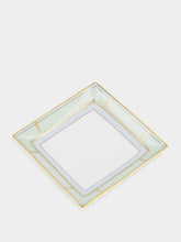 Ginori 1735 Verde Porcelain Diva Square Tray