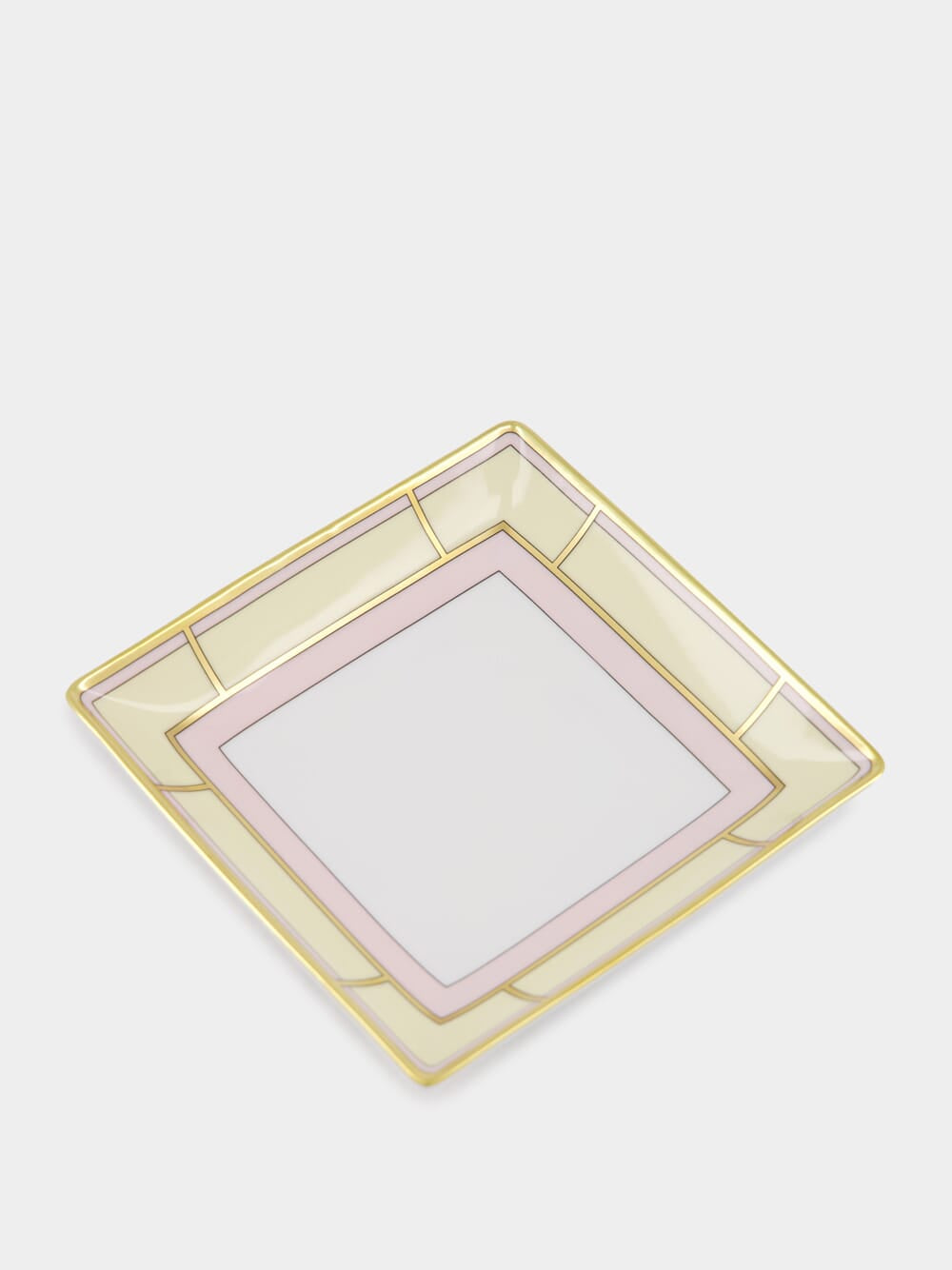 Giallo Porcelain Diva Square Tray