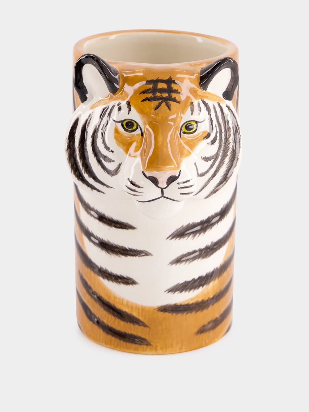 Tiger utensil pot