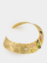 Maria João Bahia Gold Desert Necklace with Tourmalines