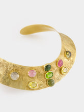 Maria João Bahia Gold Desert Necklace with Tourmalines