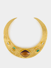 Maria João Bahia Gold-Plated Silver Combined Stone Choker