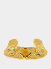 Maria João Bahia Gold-Plated Silver Combined Stone Choker