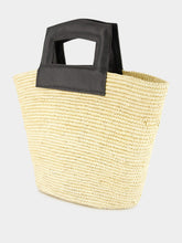 Sensi Studio Natural Medium Oval Basket Bag