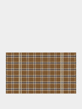 Libeco Brown Batsi Linen Tablecloth