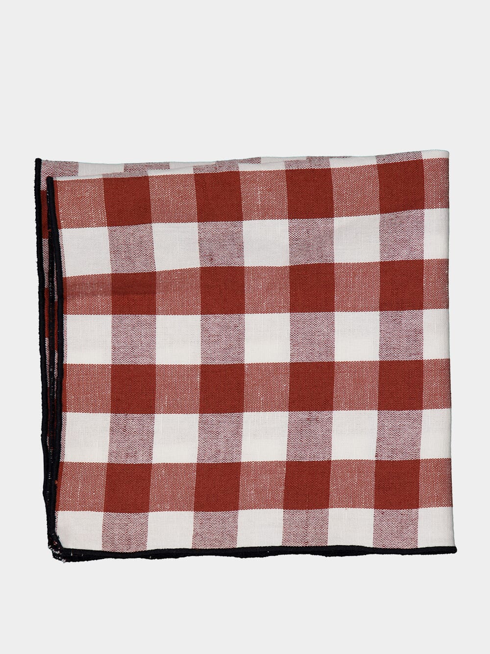 Red Bourdon Canvas Mimi Vichy Napkin