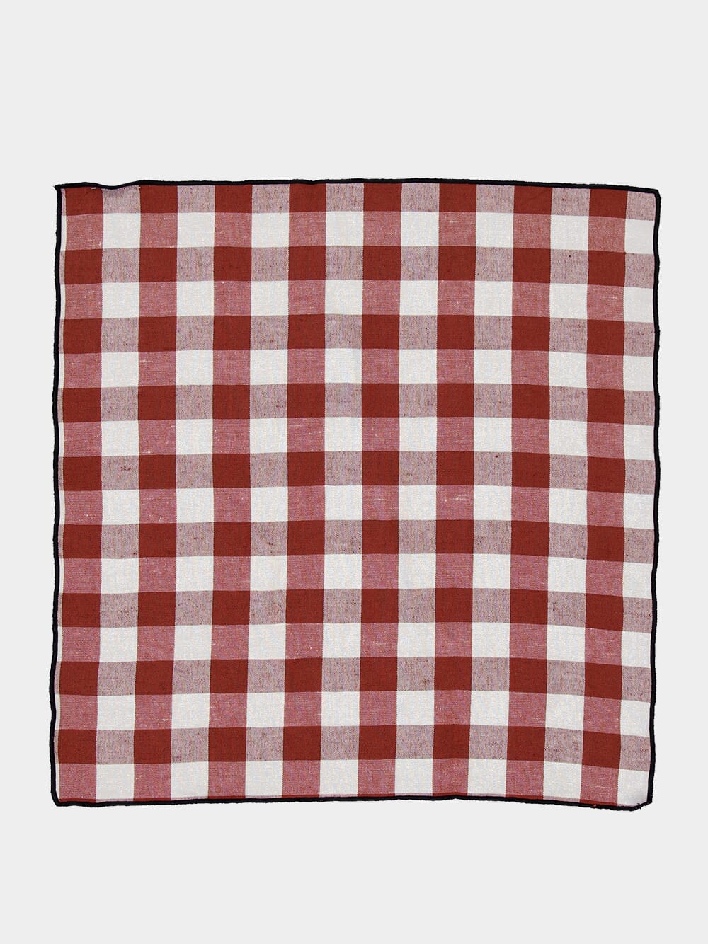 Red Bourdon Canvas Mimi Vichy Napkin