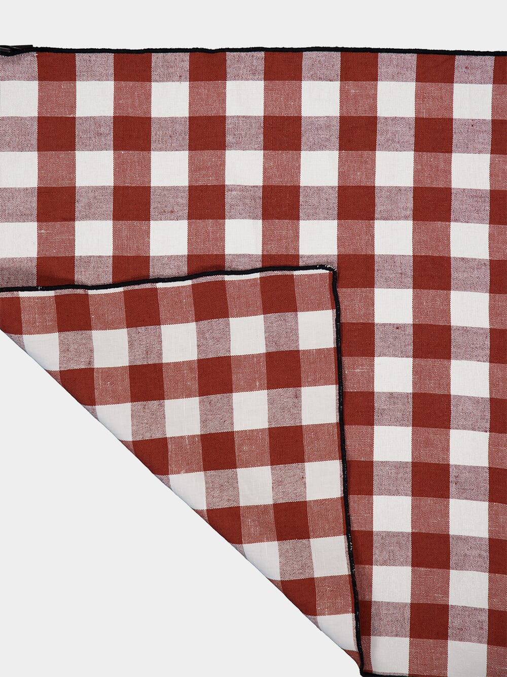 Red Bourdon Canvas Mimi Vichy Napkin