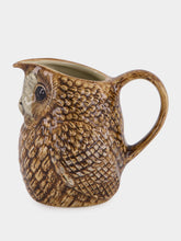 Quail Ceramics Brown Tawny Owl Ceramic Jug