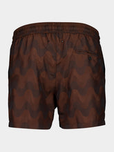 Frescobol Carioca Cacao Brown Rio Sport Copacabana Swim Shorts