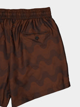 Frescobol Carioca Cacao Brown Rio Sport Copacabana Swim Shorts