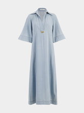 Zimmermann Ice Storm Acacia Denim Midi Dress