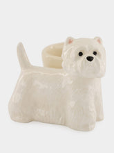 Quail Ceramics White Westie Ceramic Egg Cup