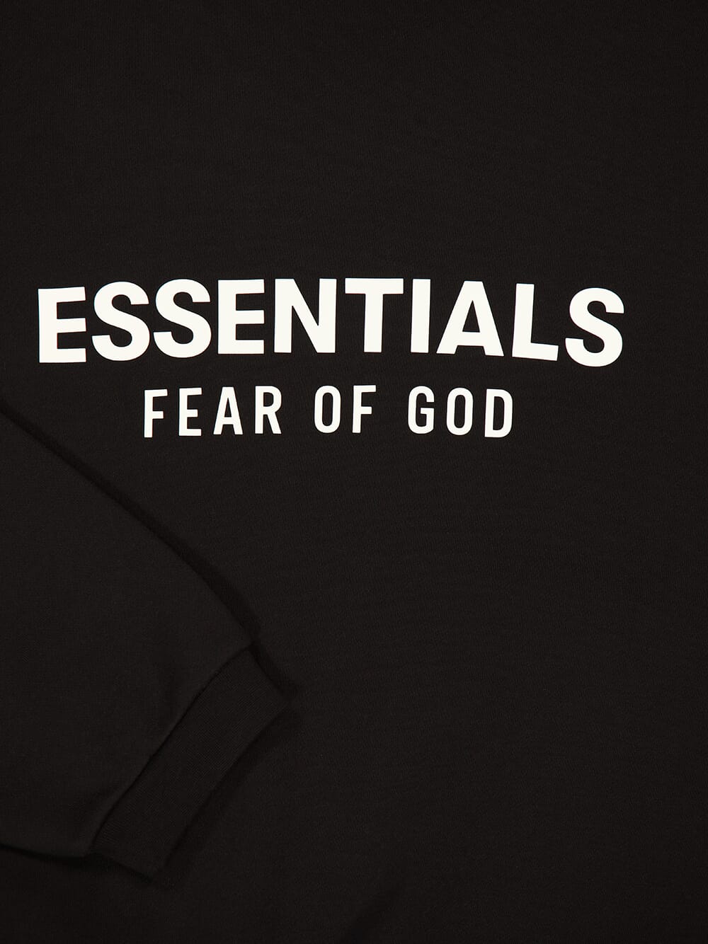 Black Essentials Sweatshirt