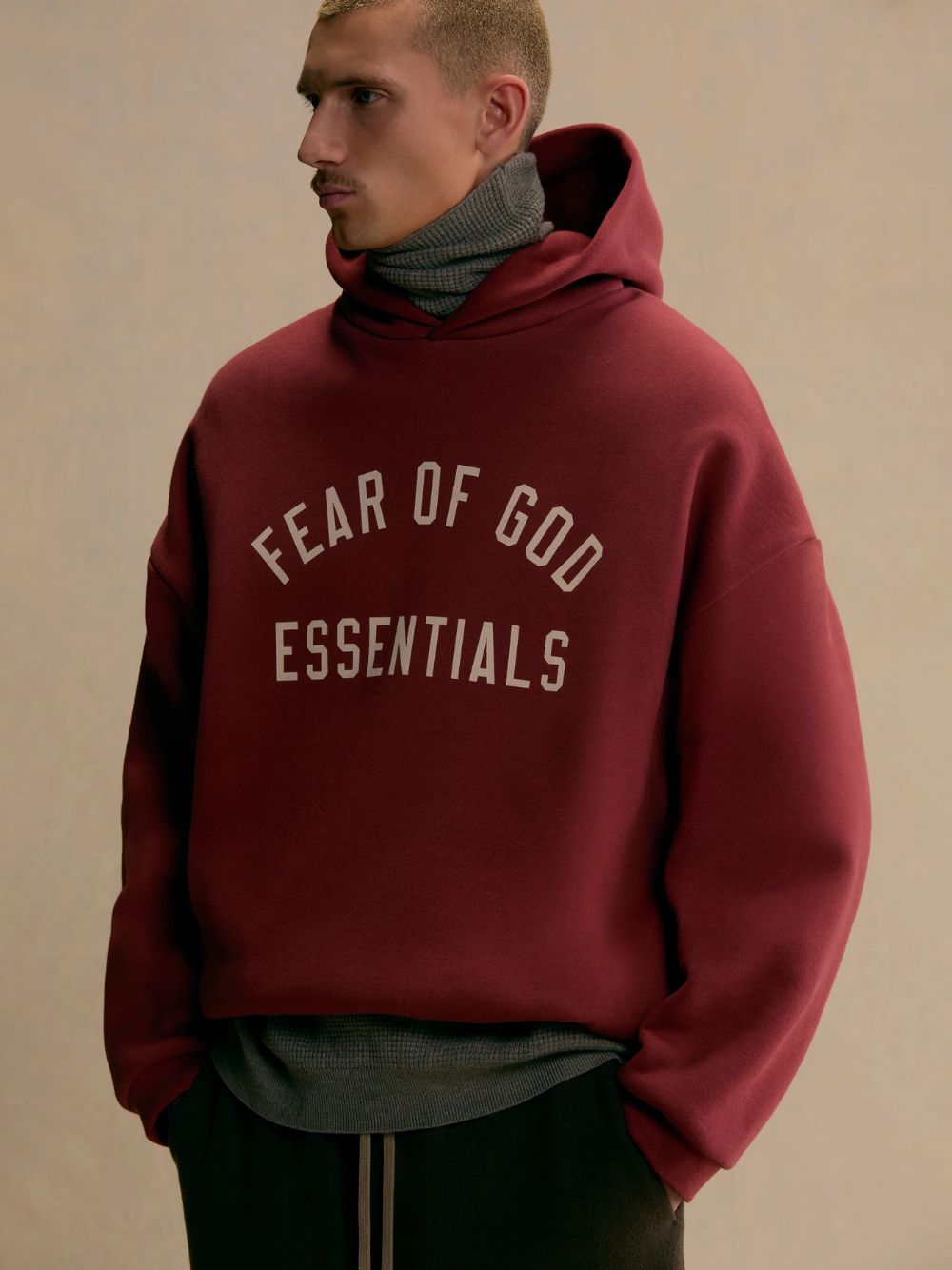 Crimson Essentials Fleece Sweatshirt