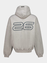 Fear Of God Essentials Smoke Grey Heavy Fleece 90s Hooded Sweatshirt