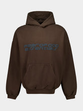 Fear Of God Essentials Brown Heavy Fleece 90s Hooded Sweatshirt