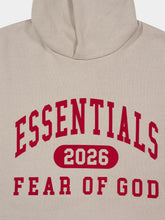 Fear Of God Essentials Smoke Grey Classic Hooded Sweatshirt