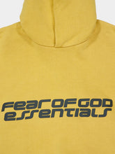Fear Of God Essentials Canyon Cropped Relaxed Hooded Sweatshirt