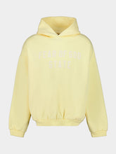 Fear Of God Essentials Garden Yellow Hooded Sweatshirt Oversized 90s Fit