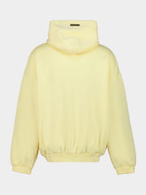 Fear Of God Essentials Garden Yellow Hooded Sweatshirt Oversized 90s Fit