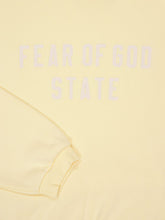 Fear Of God Essentials Garden Yellow Hooded Sweatshirt Oversized 90s Fit