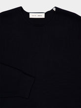 Fear Of God Essentials Jet Black Sweater Crewneck Knit in Merino Wool
