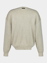 Fear Of God Essentials Heather Stone Sweater Crewneck Knit in Merino Wool
