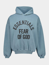 Fear Of God Essentials Faded Coastal Campus 90s Hooded Sweatshirt
