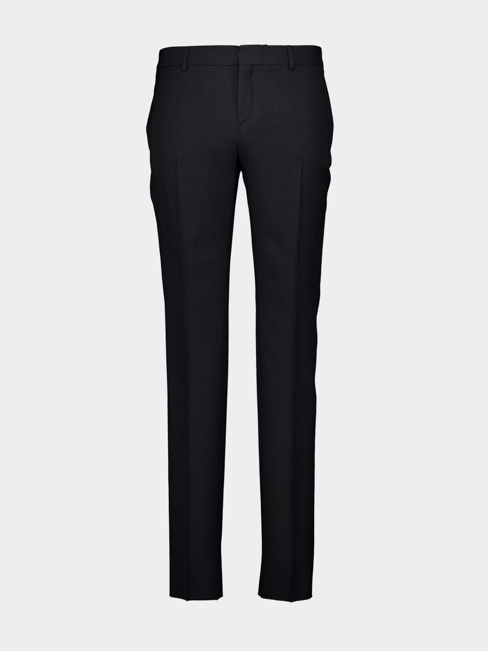 Classic Wool Gabardine Trousers