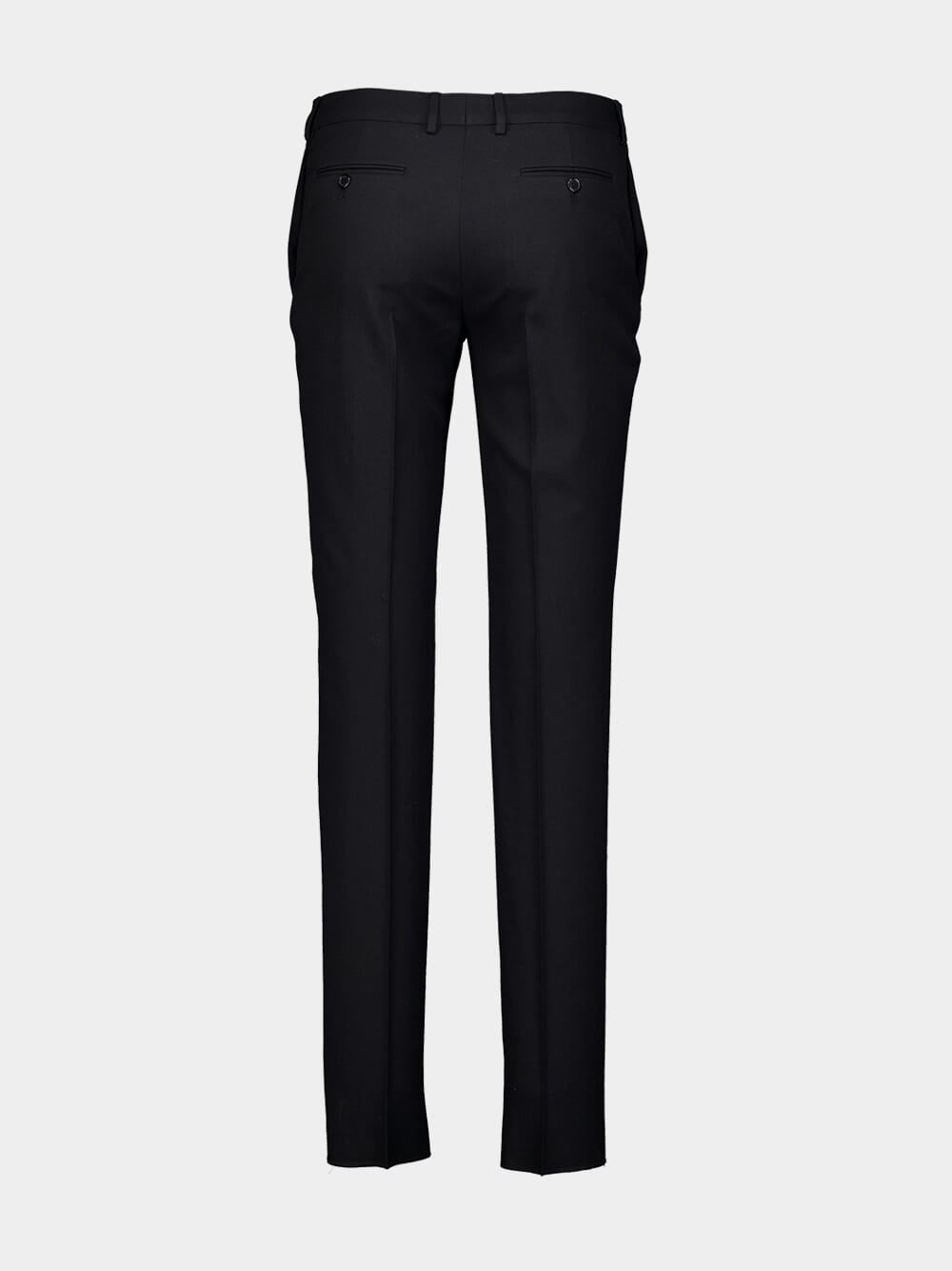 Classic Wool Gabardine Trousers