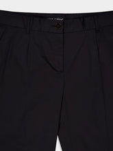 Dolce & Gabbana Black Cropped Tailored Trousers