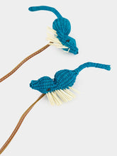 Sensi Studio Bag Charm Blue Caballos de Mar