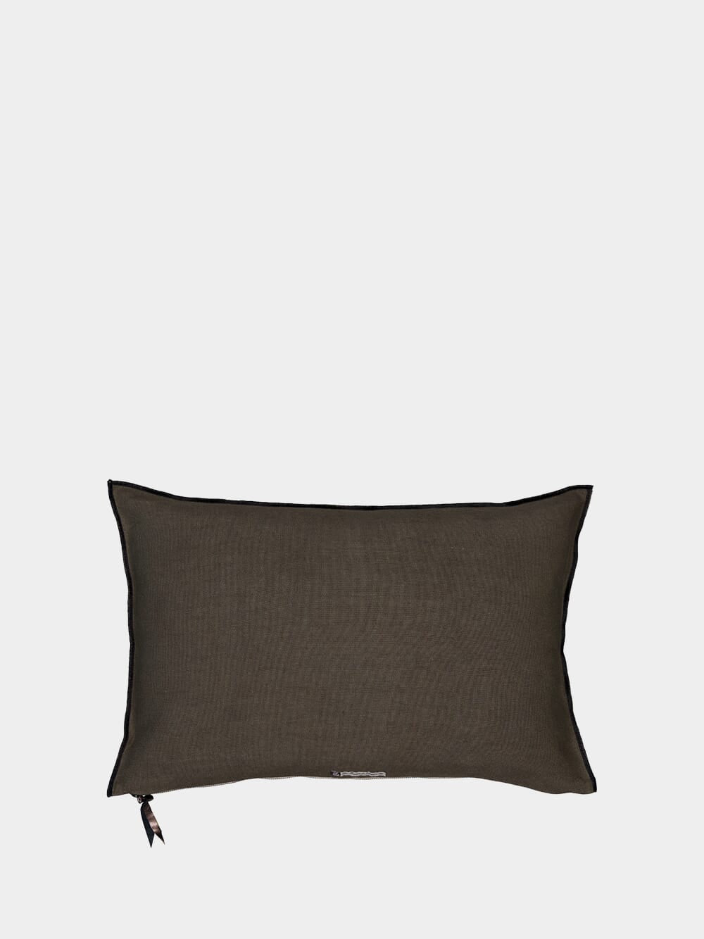 Green Linen Cushion